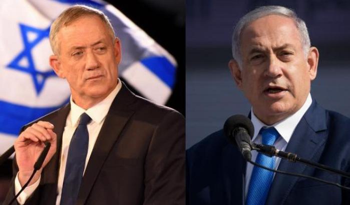 Gantz-Netanyahu: l'accordo a sorpresa è lacerante