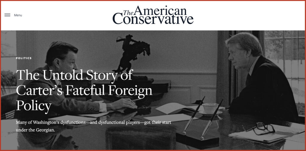 The Untold Story of Carter’s Fateful Foreign Policy