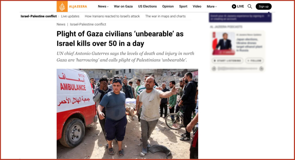 Plight of Gaza civilians ‘unbearable’ as Israel kills over 50 in a day