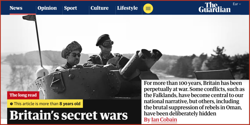 Britain’s secret wars