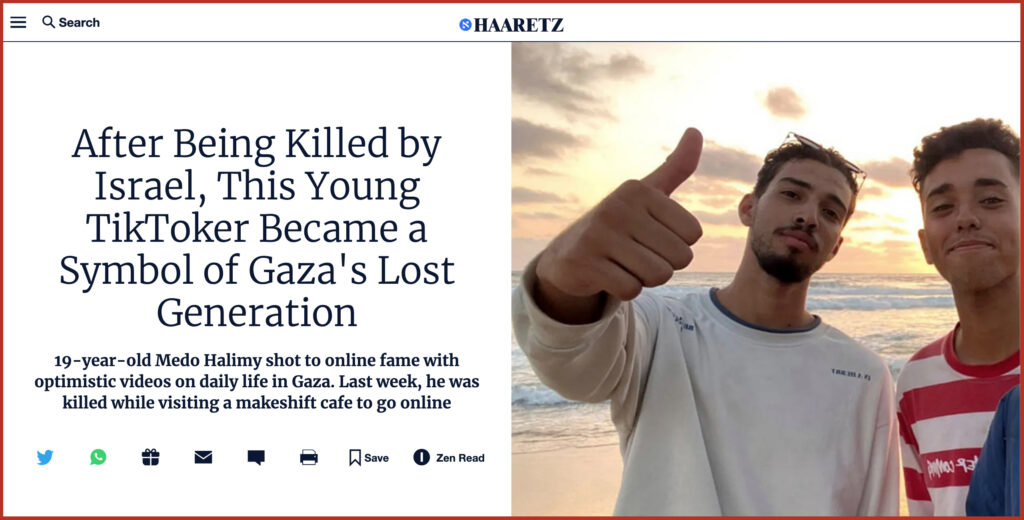 After Being Killed by Israel, This Young TikToker Became a Symbol of Gaza's Lost Generation