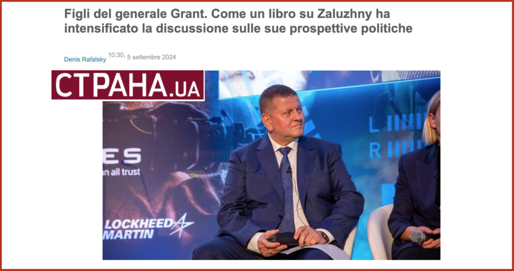 Figli del generale Grant. Come un libro su Zaluzhny ha intensificato la discussione sulle sue prospettive politiche