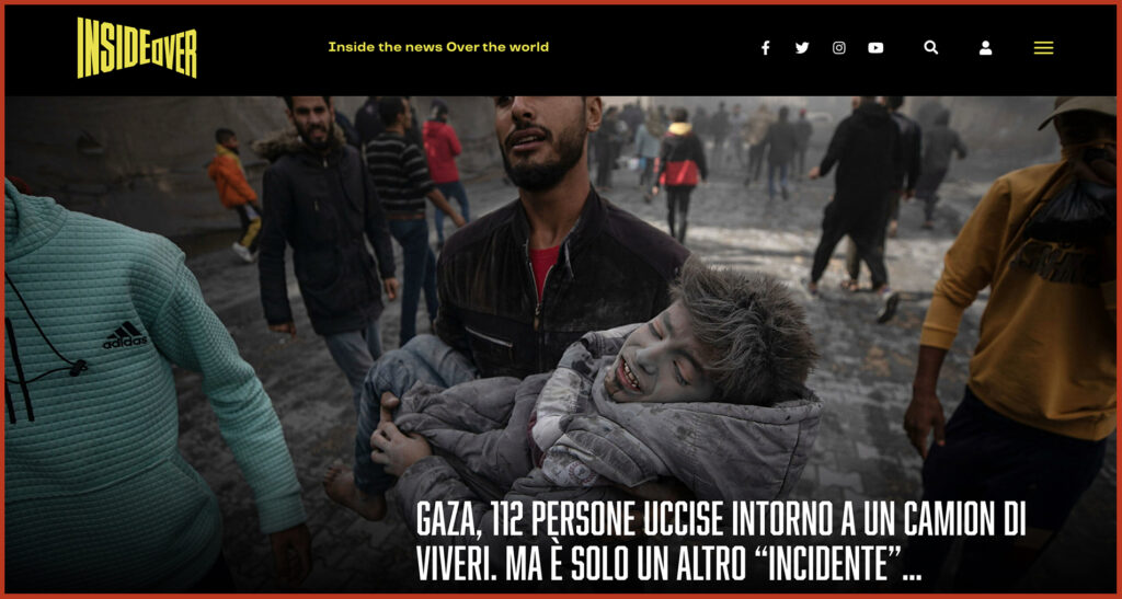 Gaza, 112 persone uccise intorno a un camion di viveri. Ma è solo un altro “incidente”…