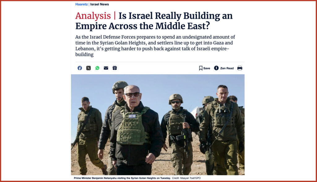 Is Israel Really Building an Empire Across the Middle East?