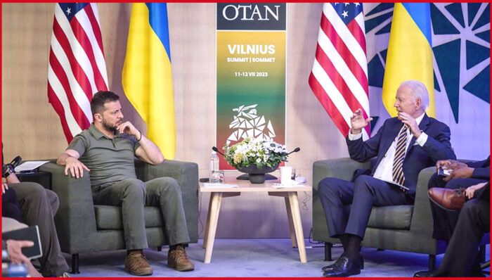 Biden e Zelensky a Vilnius. Il Partito della Guerra non ha trovato le sponde che sperava