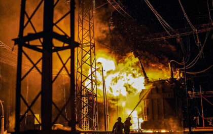 Incendio in una centrale elettrica in Ucraina. Washington Post: l'Ucraina è al collasso