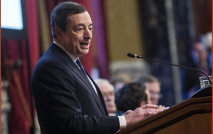 Mario Draghi al Mio di Boston. Ucraina: per Draghi la parola d'ordine è vincere