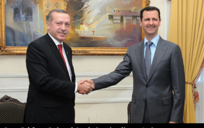 Recep Erdoğan e Bashar al-Assad, immagine di repertorio. I ministri della Difesa di Turchia e Siria si incontrano in Russia