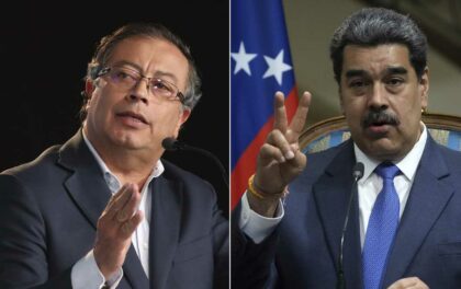 Nicolas Maduro e Gustavo Petro. La Colombia riprende i rapporti diplomatici col Venezuela