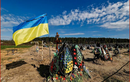 Cimitero di guerra in Ucraina, l'investimento USA