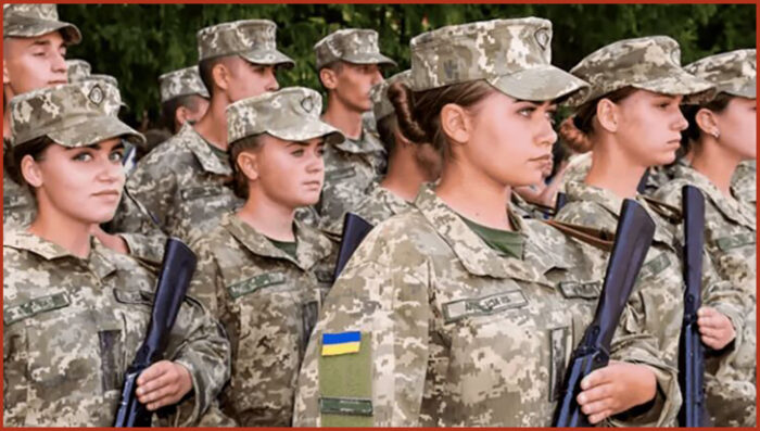 Ucraina: la pazza idea di mandare al fronte le donne