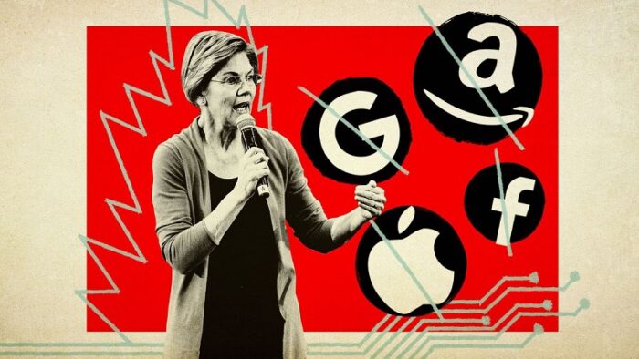 Elizabeth Warren dichiara guerra alle big della tecnologia
