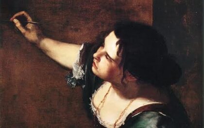 Artemisia Gentileschi, Autoritratto