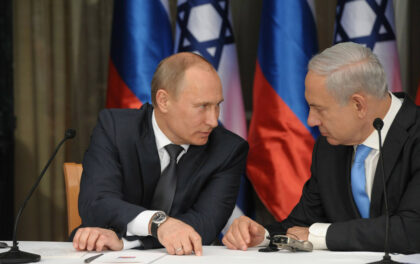 Putin offre Gerusalemme ovest a Israele