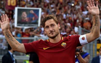 Francesco Totti e l'addio alla squadra di Baldini-Pallotta