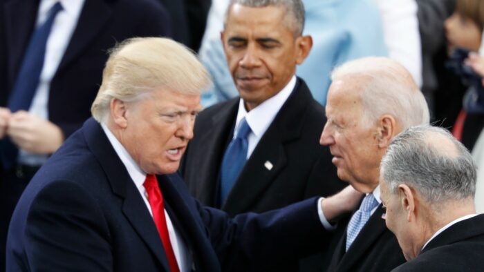 Joe & Donald: il fugace, significativo, elogio reciproco