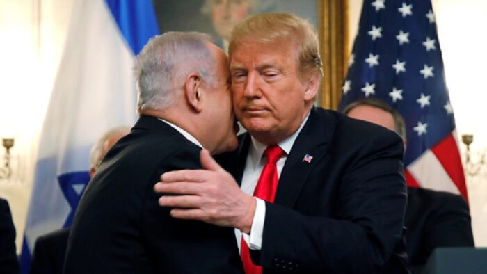 L'accordo del secolo, Netanyahu e l'impeachement di Trump